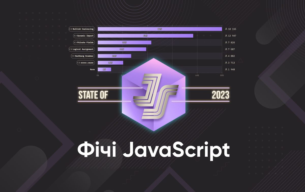 Фічі JavaScript, про які ви могли не знати. State of JavaScript 2023
